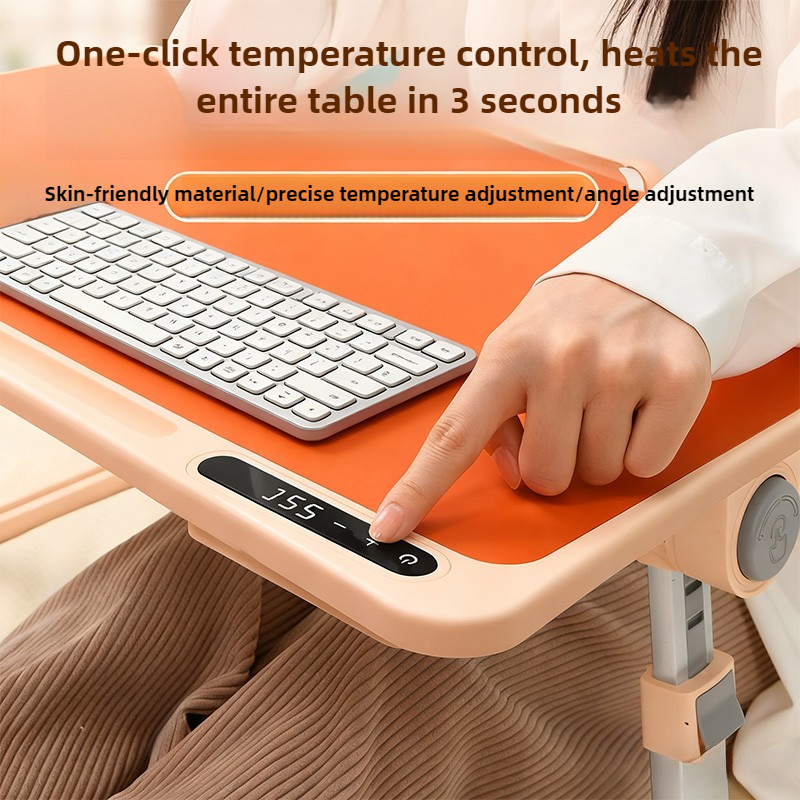 Desk Setup With Laptop - Adjustable Laptop Stand Riser Heated Keyboard