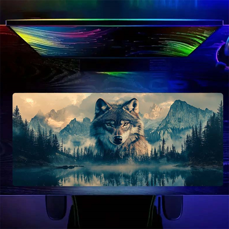 Desk Setup Minimal - Wide Mouse Pad Minimal Desk Mat