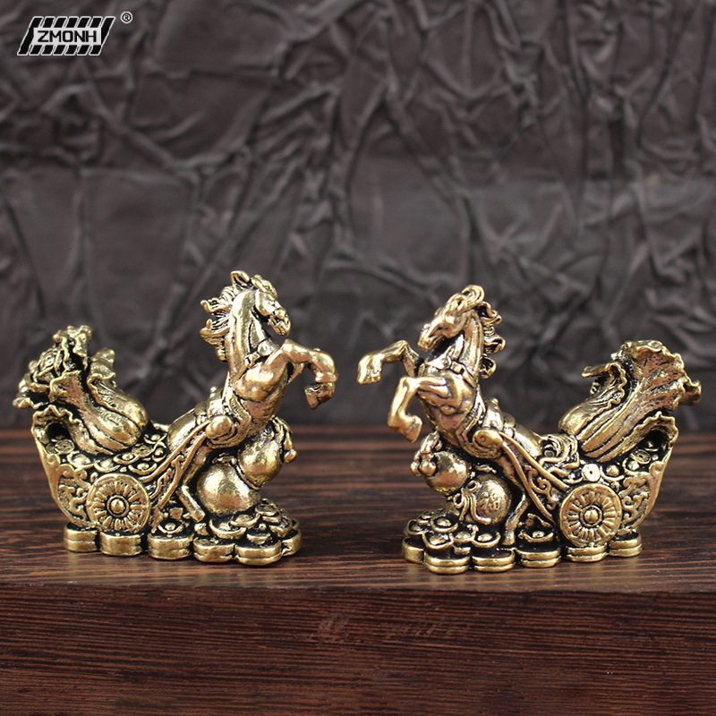 Desk Setup At Home - [H]Bronze Horse Desktop Decoration Living Room
