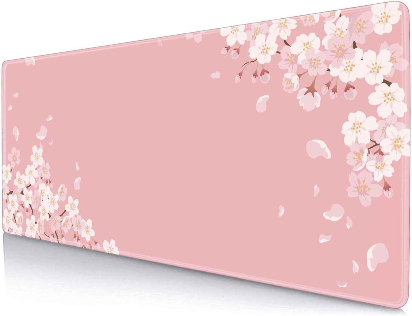 Rubber Mat Desk - Japanese Cherry Blossom Desk Mat, Large