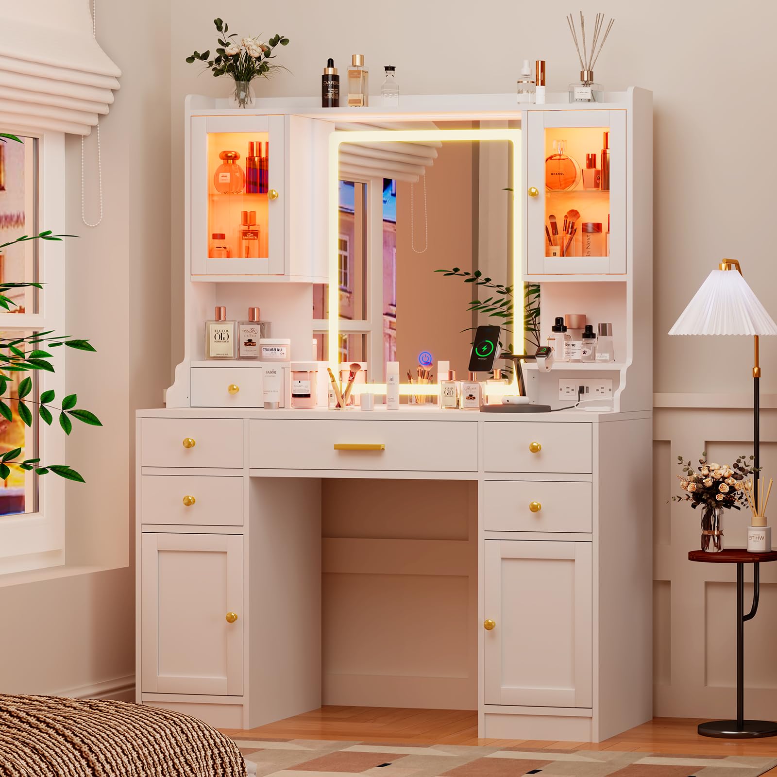 Desk Setup Girl - #Large Multi Storage Drawers Make up
