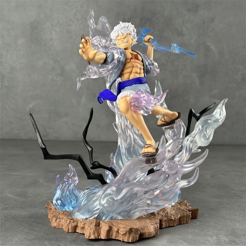 Desk Setup Gear - One Piece Luffy Gear 5 Sun