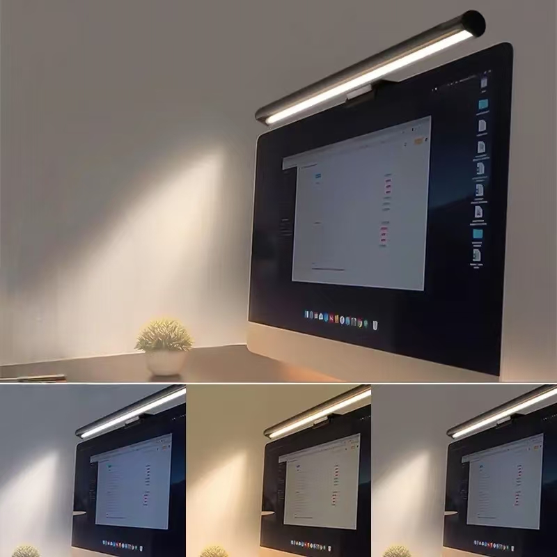 Eye-Friendly LED Monitor Light - Yellow Desk Setup recension och pris