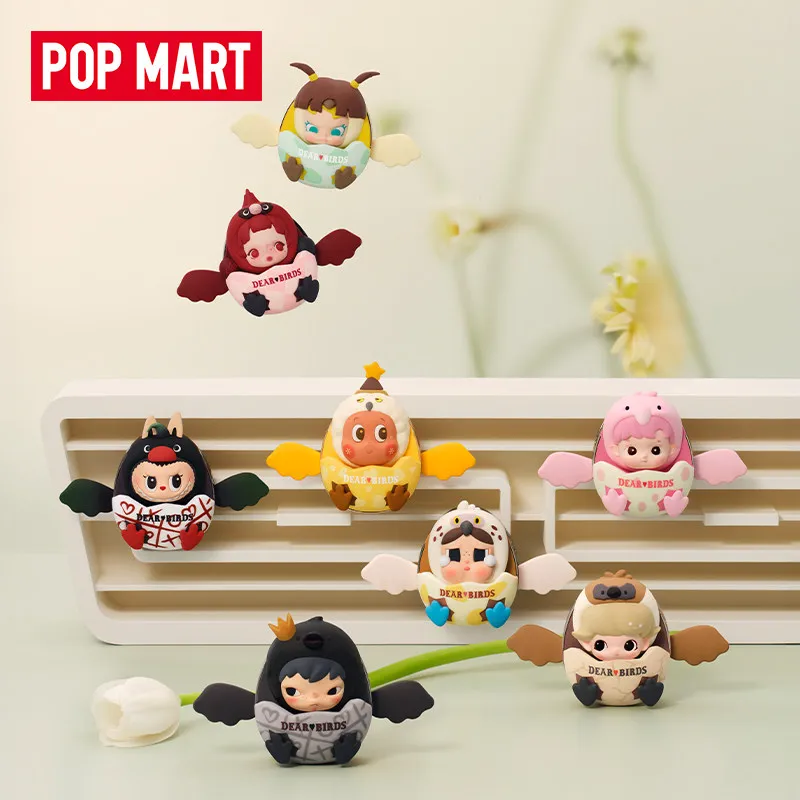 POP MART Dear Birds Series Car - Desk Setup Kawaii recension och pris