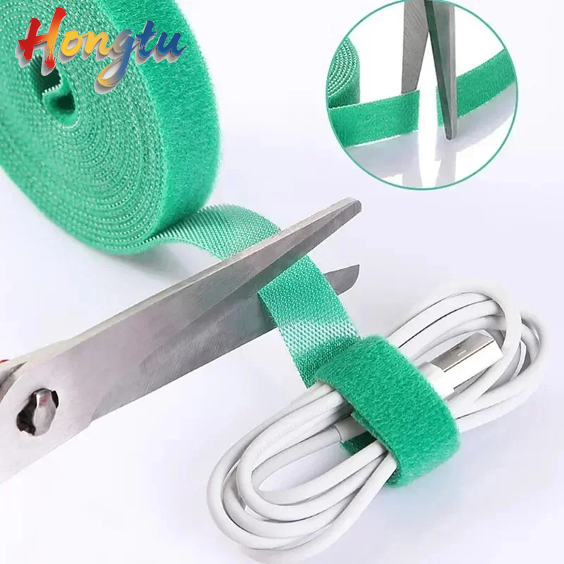 2/5M/Roll 12mm Width Cable Org - Cable Velcro Strap recension och pris