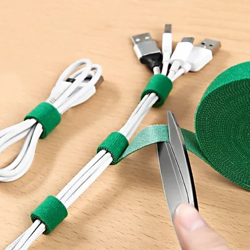2/5M/Roll 12mm Width Cable Org - Cable Velcro Strap recension och pris