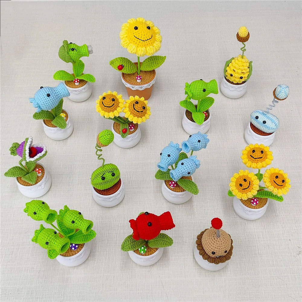 Plants Zombies Sunflower Pea F - Desk Setup At Home recension och pris