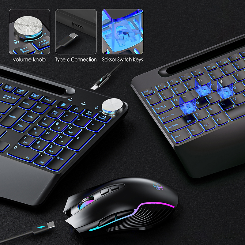 2.4G&Type-C Wireless Keyboard  - Desk Setup Keyboard recension och pris