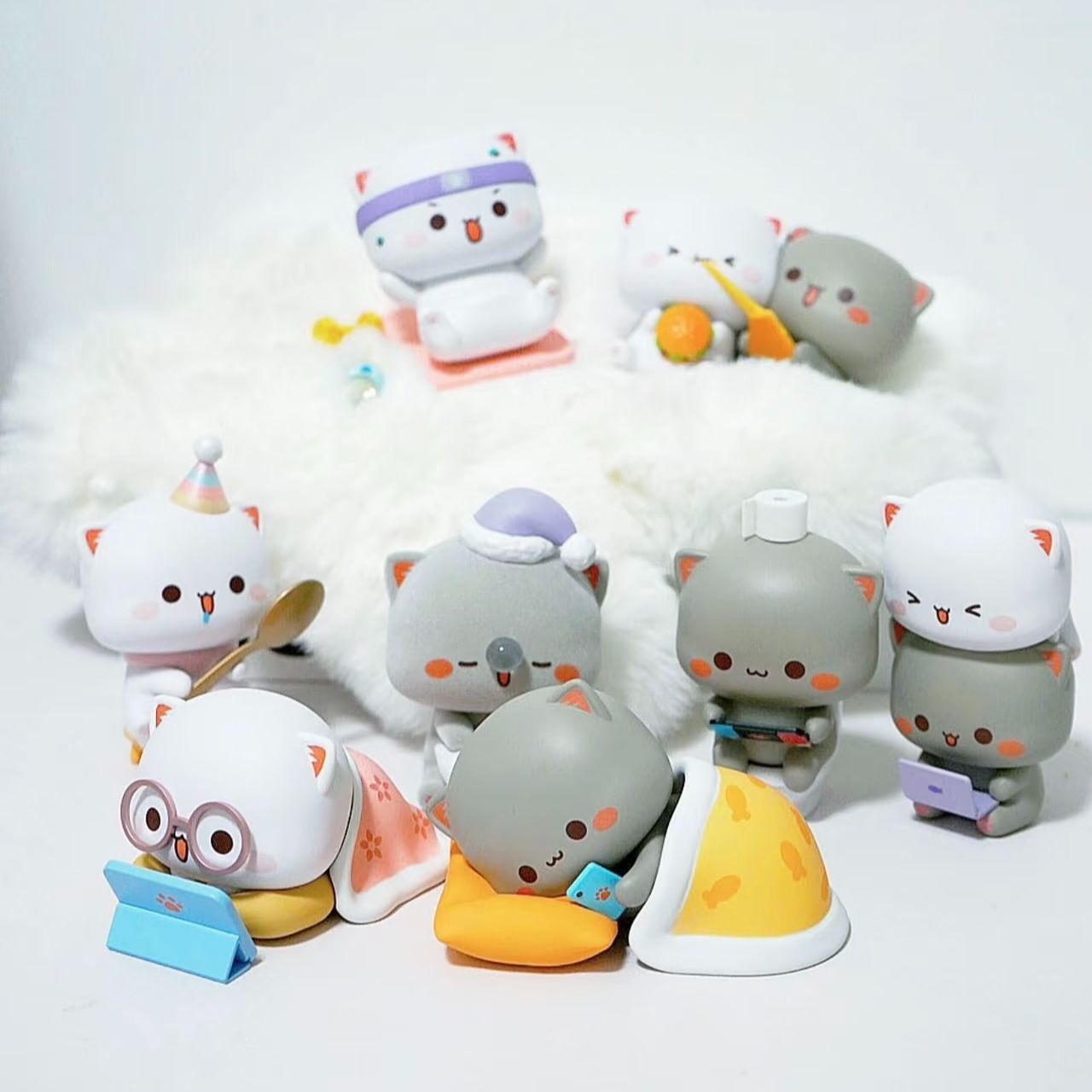 Kawaii Mitao Cat 4 Fourth Gene - Desk Setup Kawaii recension och pris