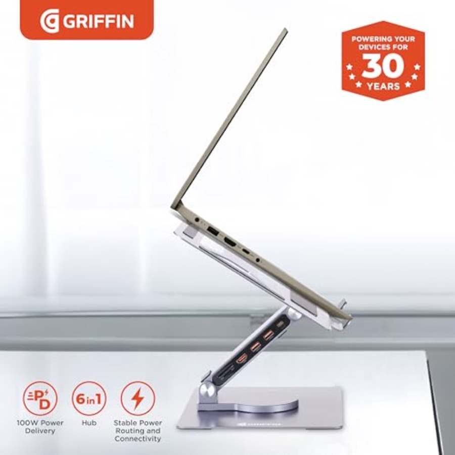 Desk setup laptop stand with a - Desk Setup With Laptop recension och pris