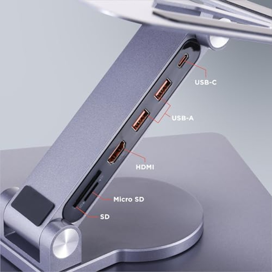 Desk setup laptop stand with a - Desk Setup With Laptop recension och pris