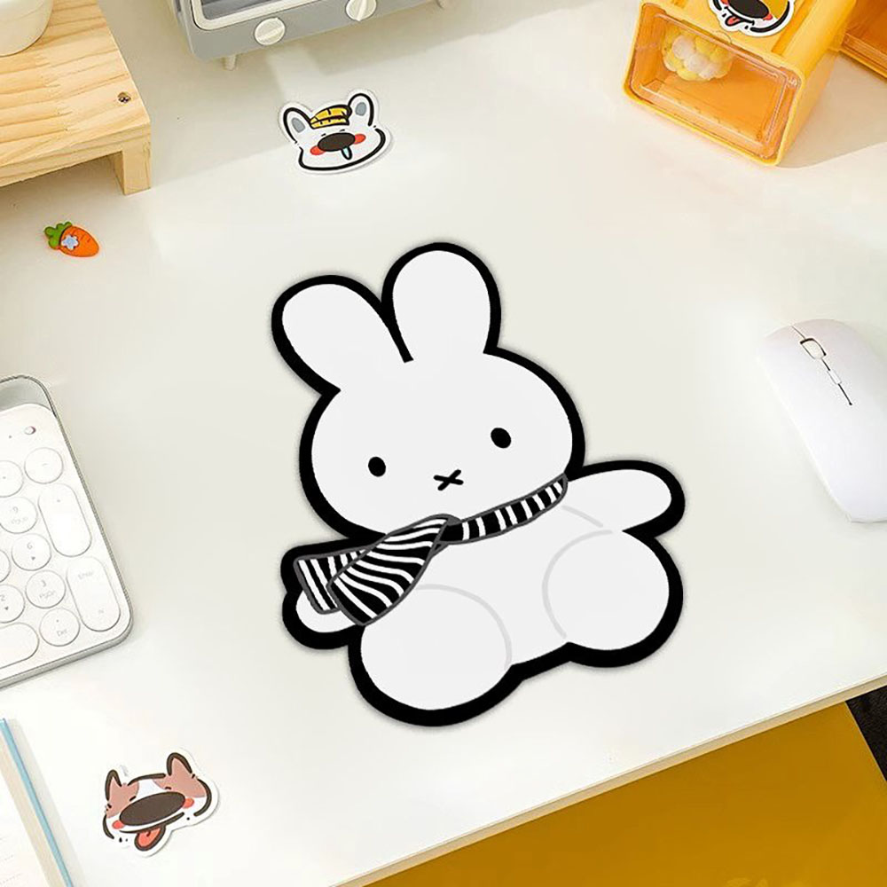 Kawaii Miffy Cute Mouse Pad Ca - Desk Setup Cute recension och pris