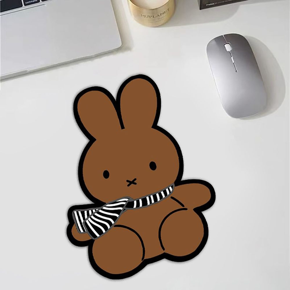 Kawaii Miffy Cute Mouse Pad Ca - Desk Setup Cute recension och pris
