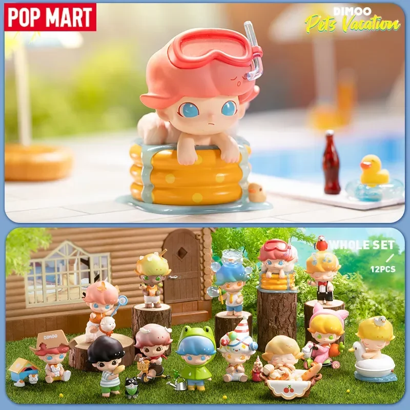 Popmart Dimoo Pet Vacation Ser - Desk Setup Kawaii recension och pris