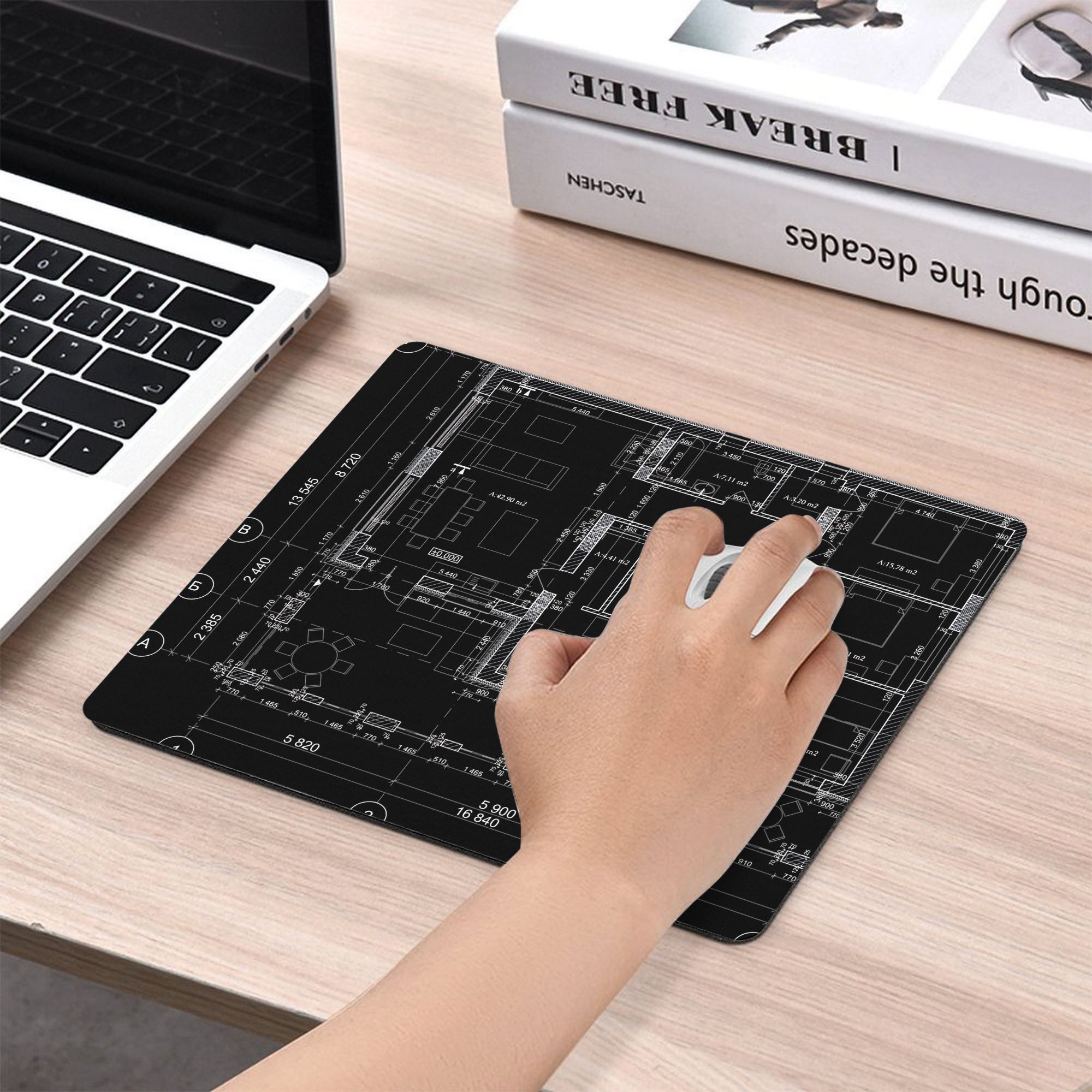 Detailed Architectural Private - Desk Setup Layout recension och pris