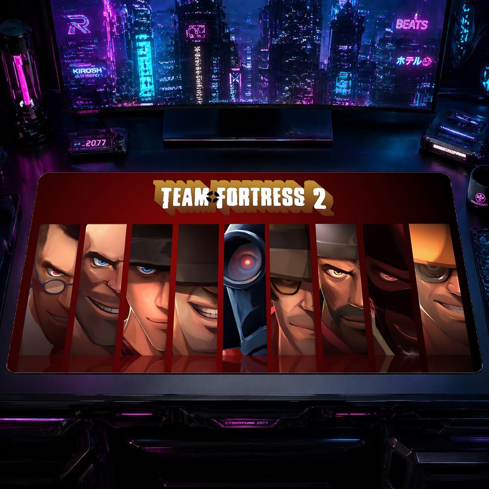 Gaming Mouse Pad TTeam Fortres - Desk Setup With Laptop recension och pris
