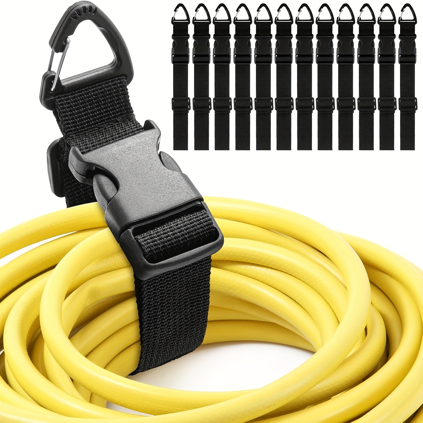 2/4pcs 45cm Adjustable Extensi - Cable Velcro Strap recension och pris