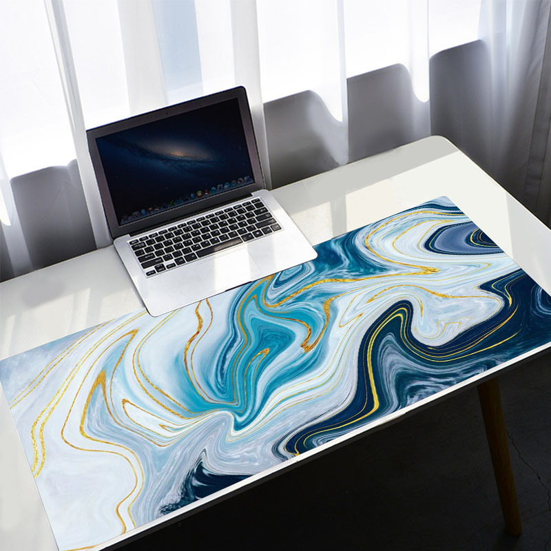 Large Colorful Art Gaming Mous - Desk Setup With Laptop recension och pris