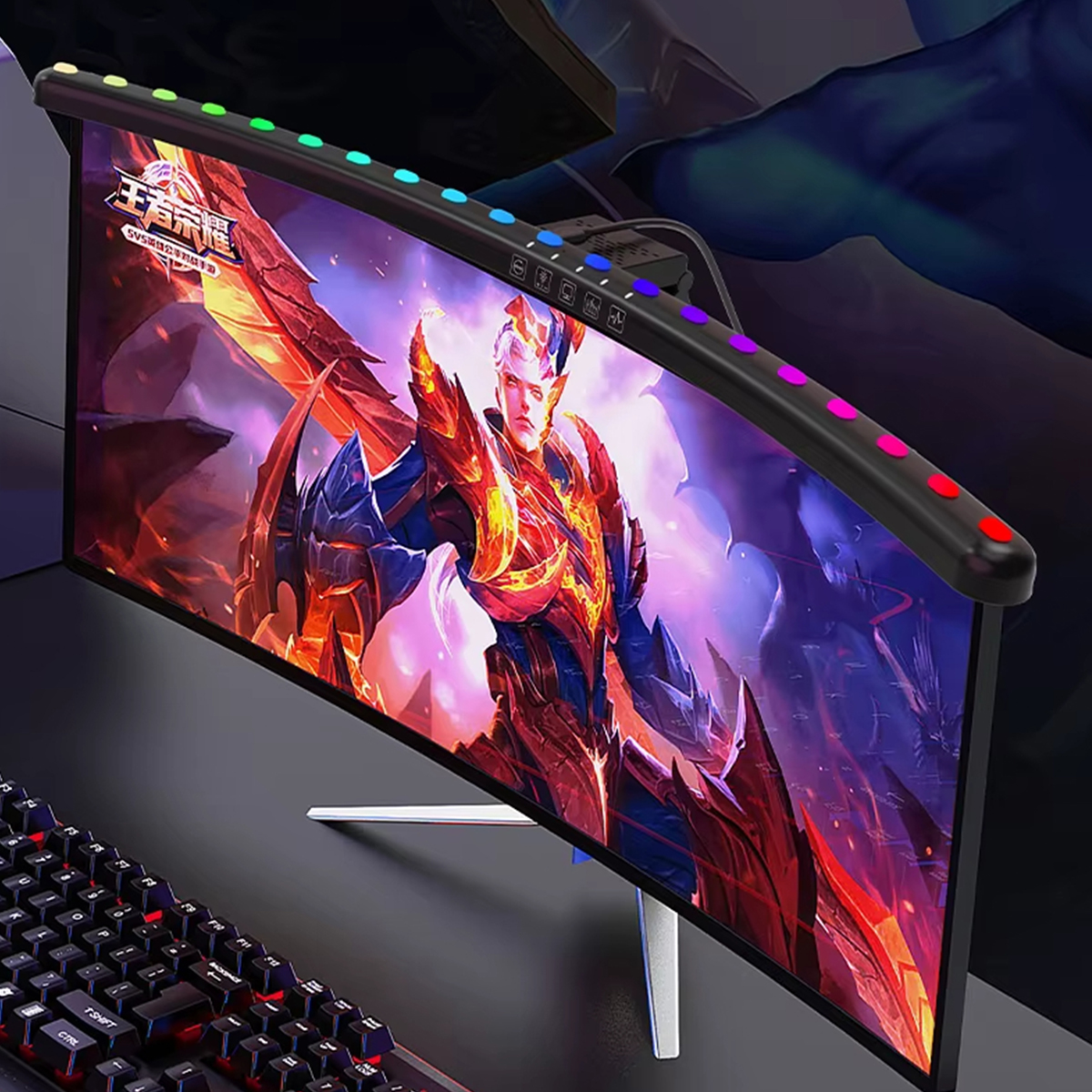 TB-301SGS6 Curved/Straight Mon - Ambient Light Bar Usb recension och pris