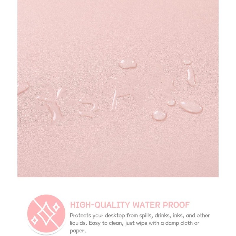 Desk Mat Waterproof PVC Mouse  - Desk Setup Kawaii recension och pris