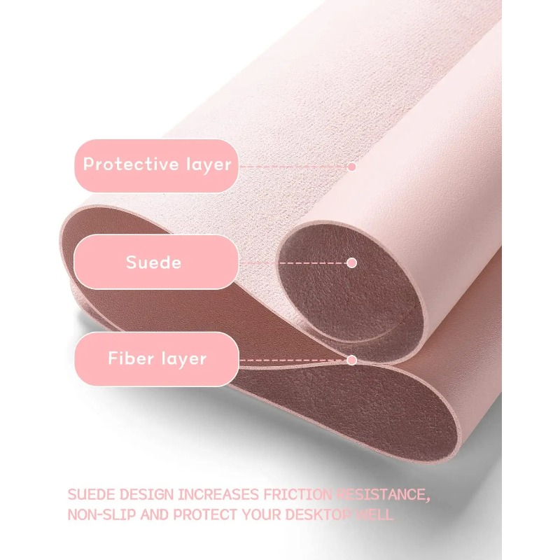 Desk Mat Waterproof PVC Mouse  - Desk Setup Kawaii recension och pris
