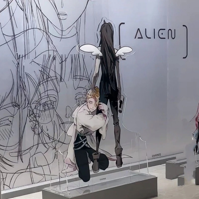 Anime Alien Stagee Cosplay 15C - Desk Setup Cute recension och pris