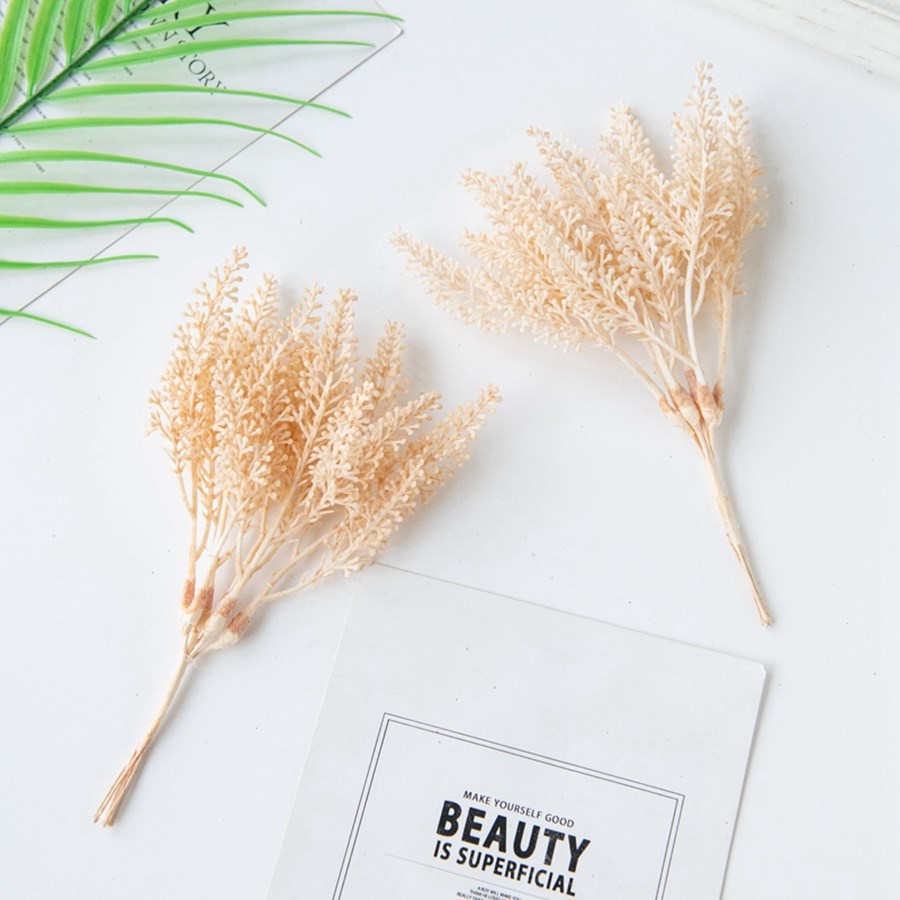 Artificial Plants Golden Fake  - Desk Setup At Home recension och pris
