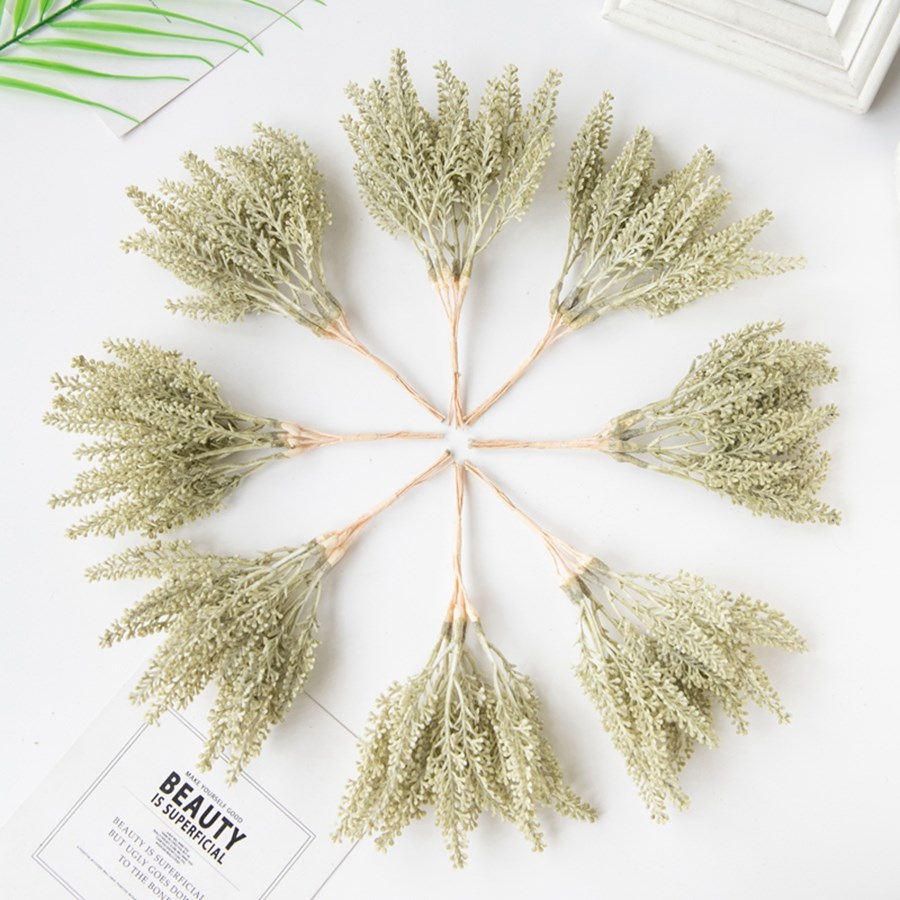 Artificial Plants Golden Fake  - Desk Setup At Home recension och pris