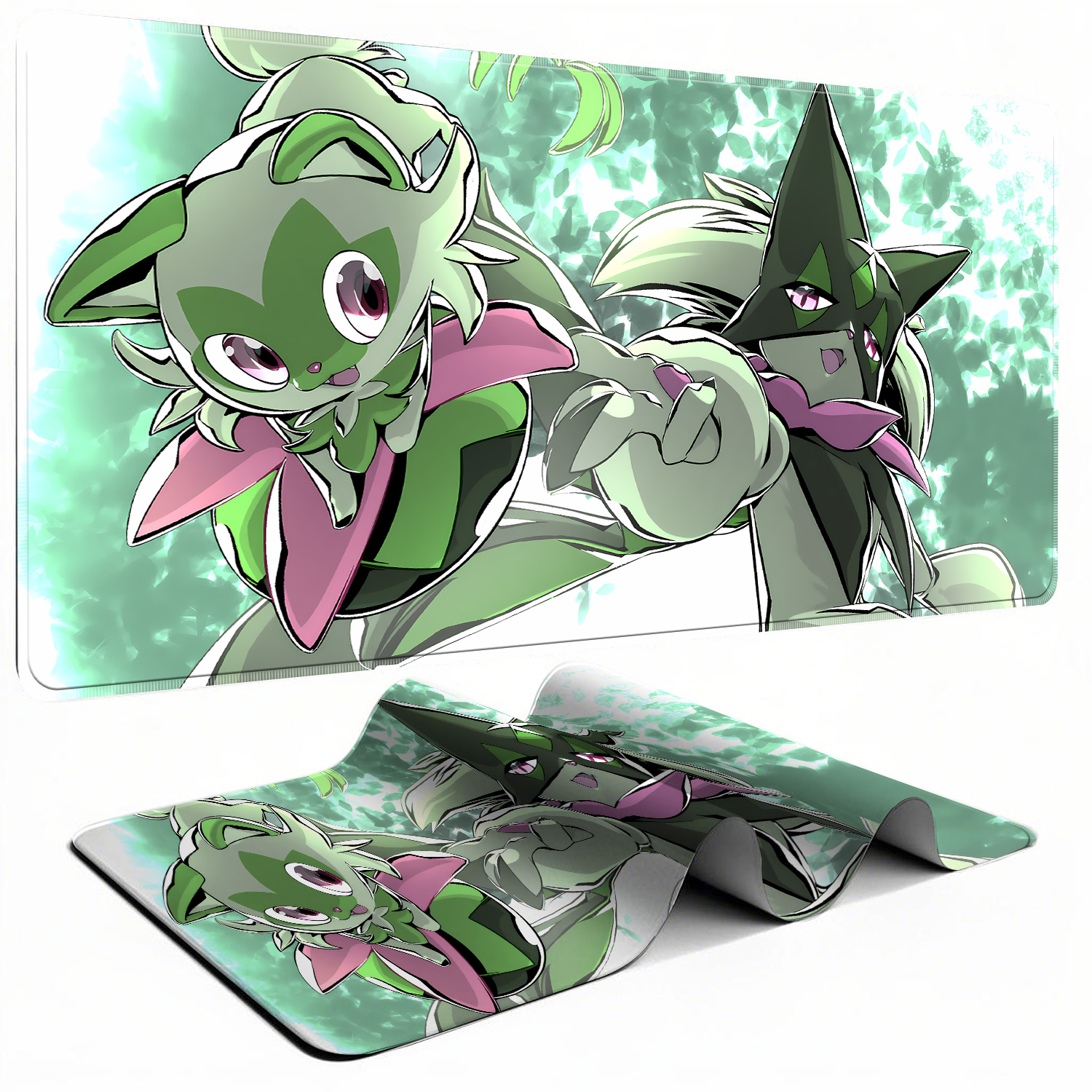 Kawaii Pokemon Meowscarada Gam - Rubber Mat Desk recension och pris