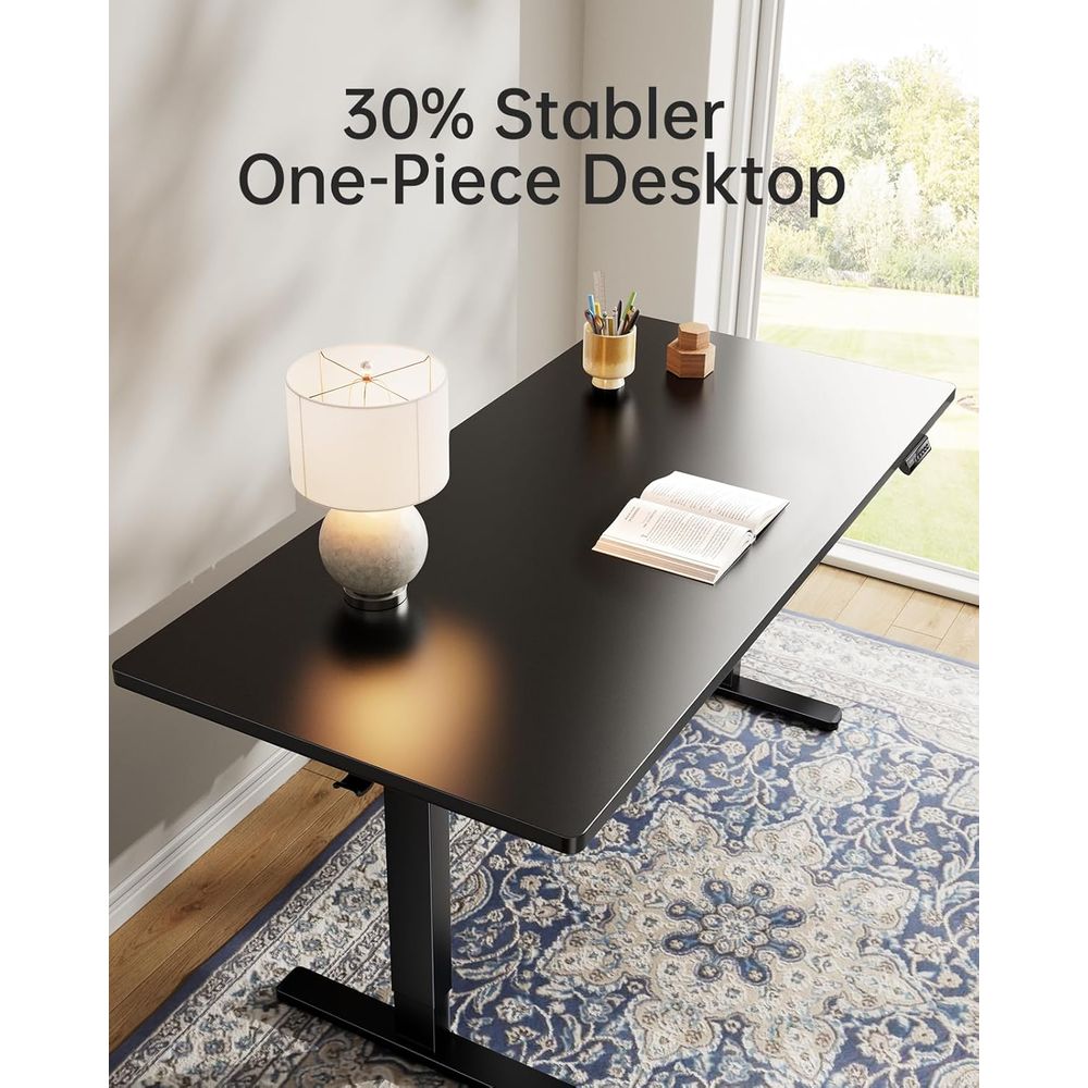 Electric Standing Desk, Whole  - Desk Setup With Laptop recension och pris