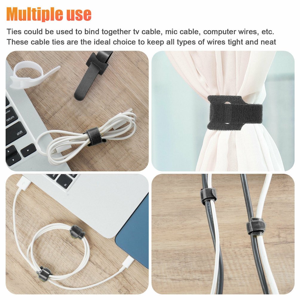 Velcros for Cables Cable Ties  - Cable Velcro Strap recension och pris