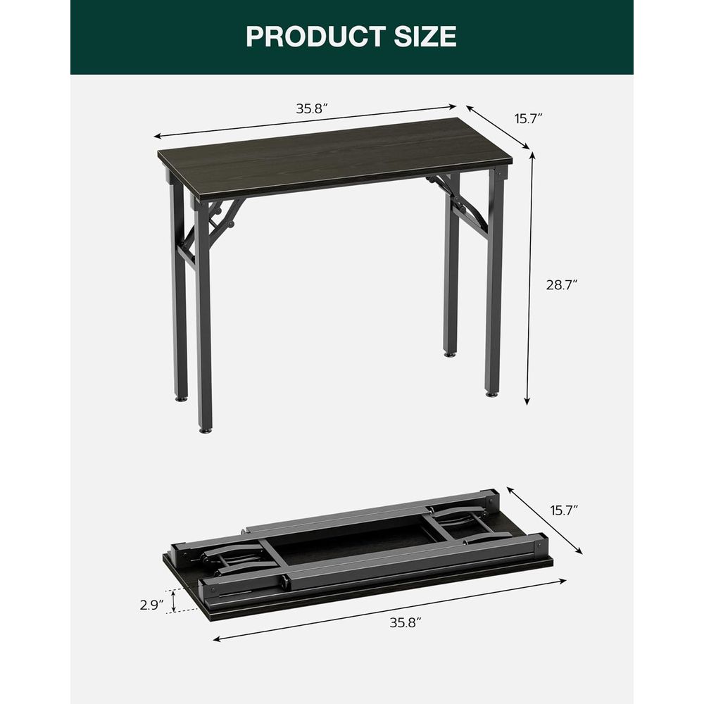 Small olding Computer Desk – P - Desk Setup With Laptop recension och pris