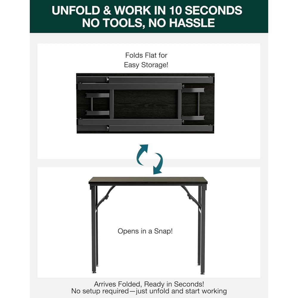 Small olding Computer Desk – P - Desk Setup With Laptop recension och pris