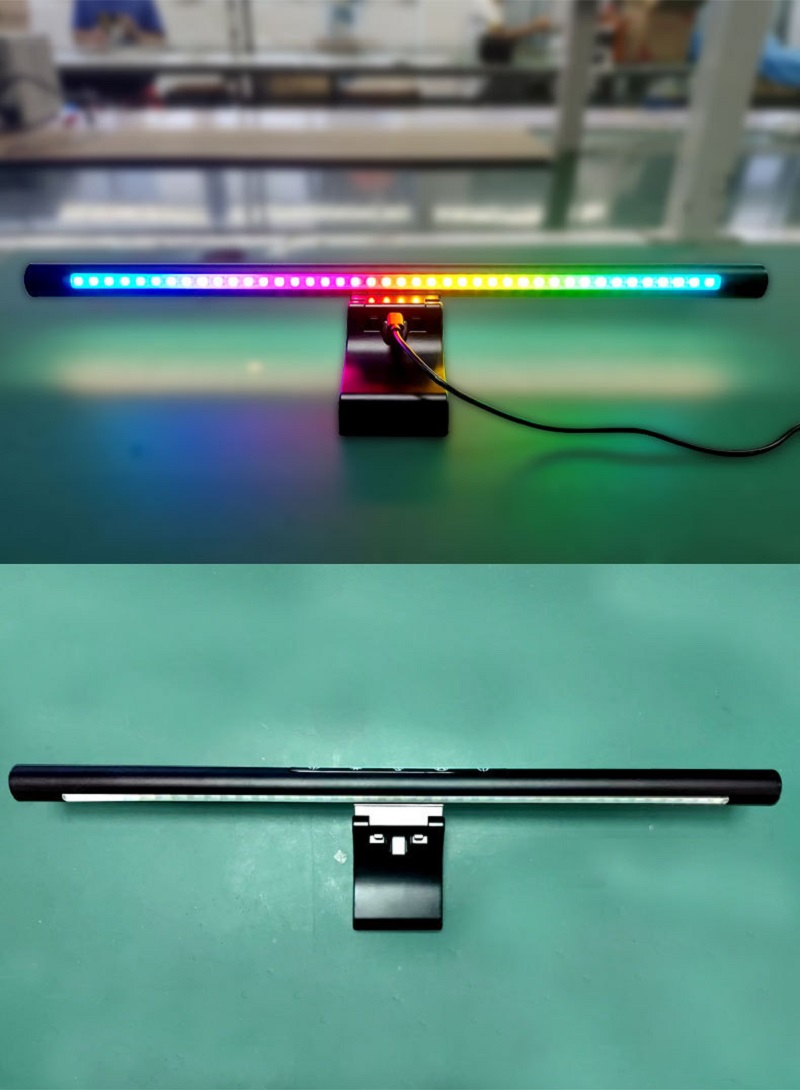 LED Monitor Hanging Desk Light - Yellow Desk Setup recension och pris
