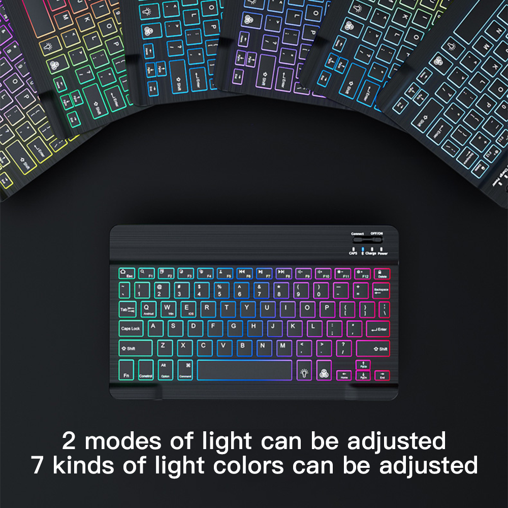 Backlit Backlight Bluetooth Ke - Desk Setup Keyboard recension och pris