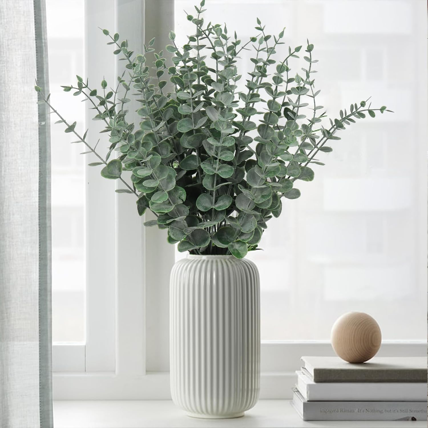 10/20pcs Artificial Plants Euc - Desk Setup At Home recension och pris
