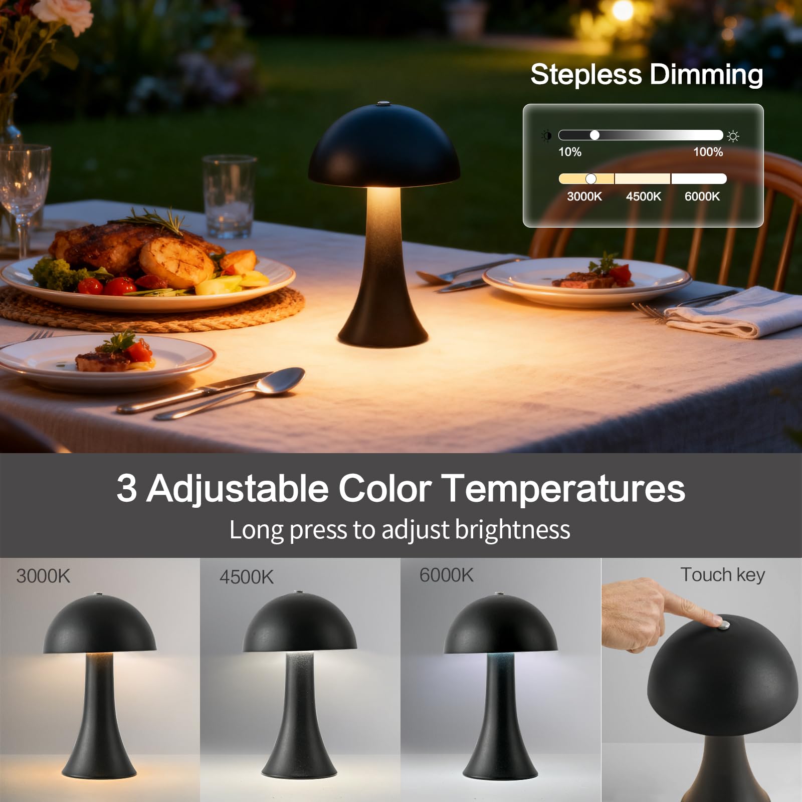 Vintage Mushroom Ambient Lamp  - Ambient Light Bar Usb recension och pris