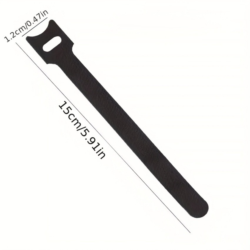 10pcs (mixed in 5 colors) Velc - Cable Velcro Strap recension och pris