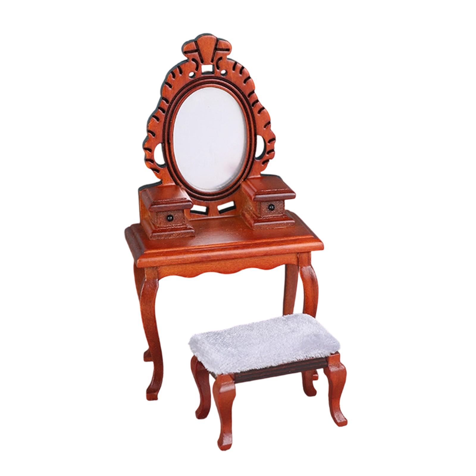 1/12 Vanity Desk Model with St - Desk Setup Layout recension och pris