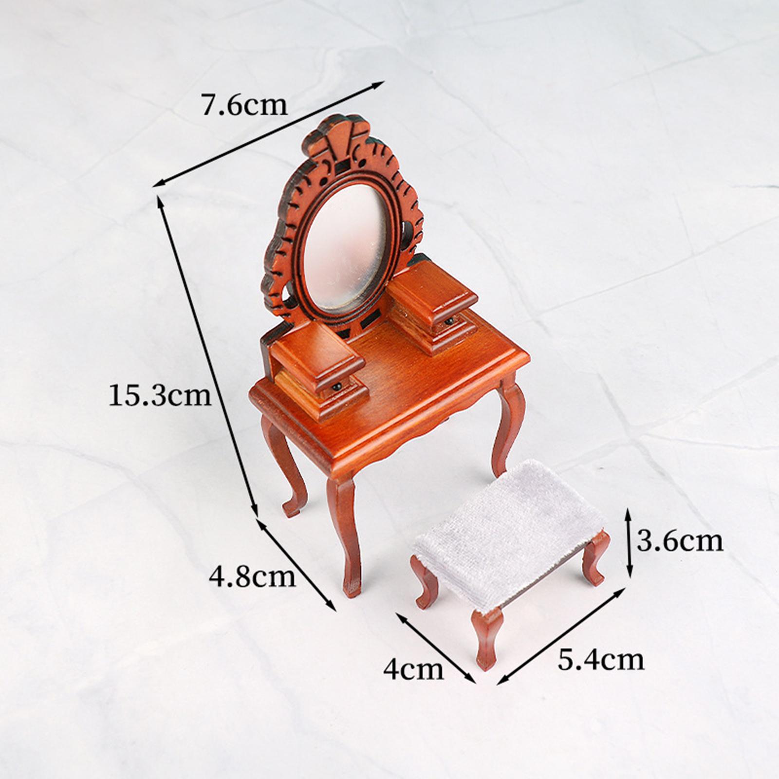 1/12 Vanity Desk Model with St - Desk Setup Layout recension och pris