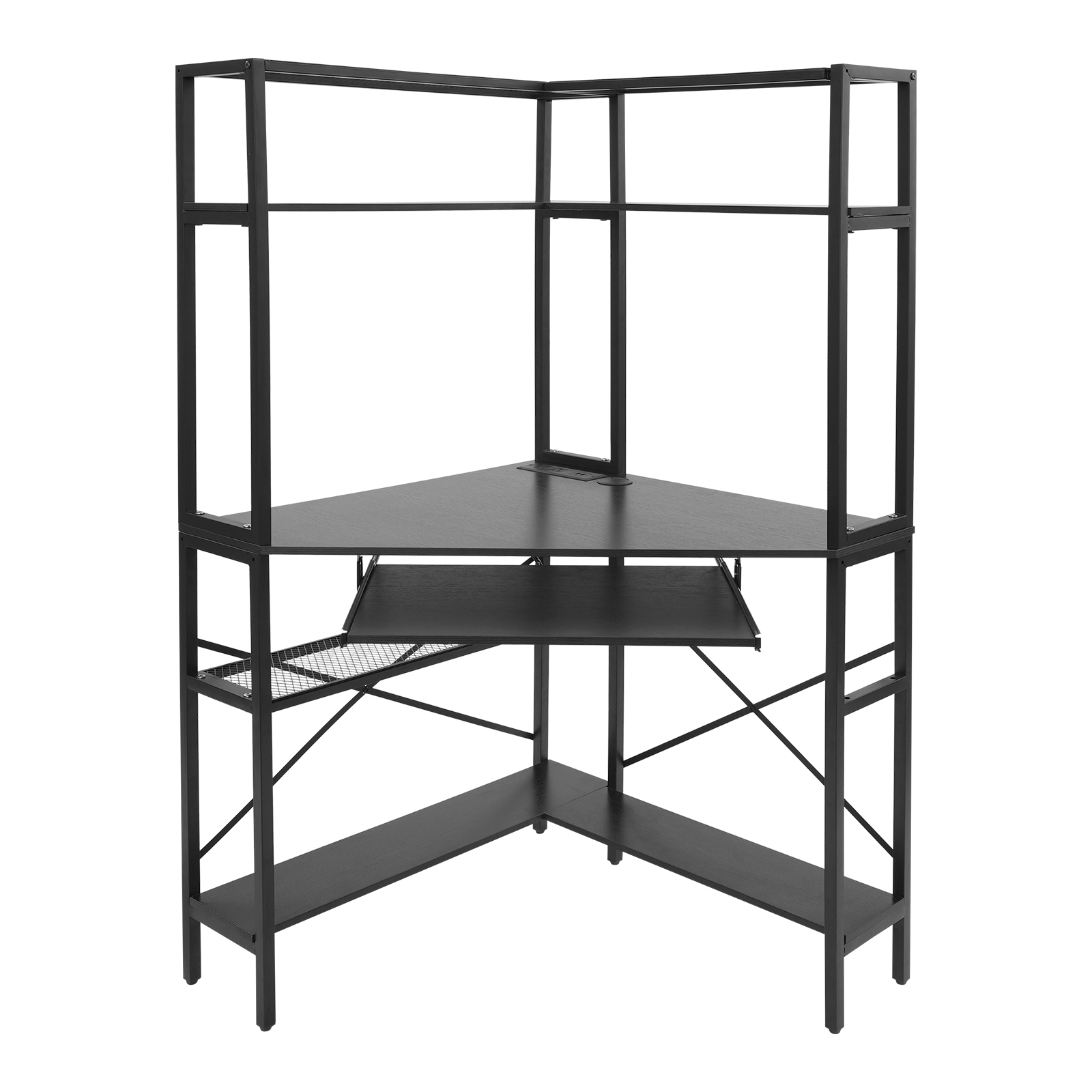 Triangular Corner Computer Des - Desk Setup Corner recension och pris