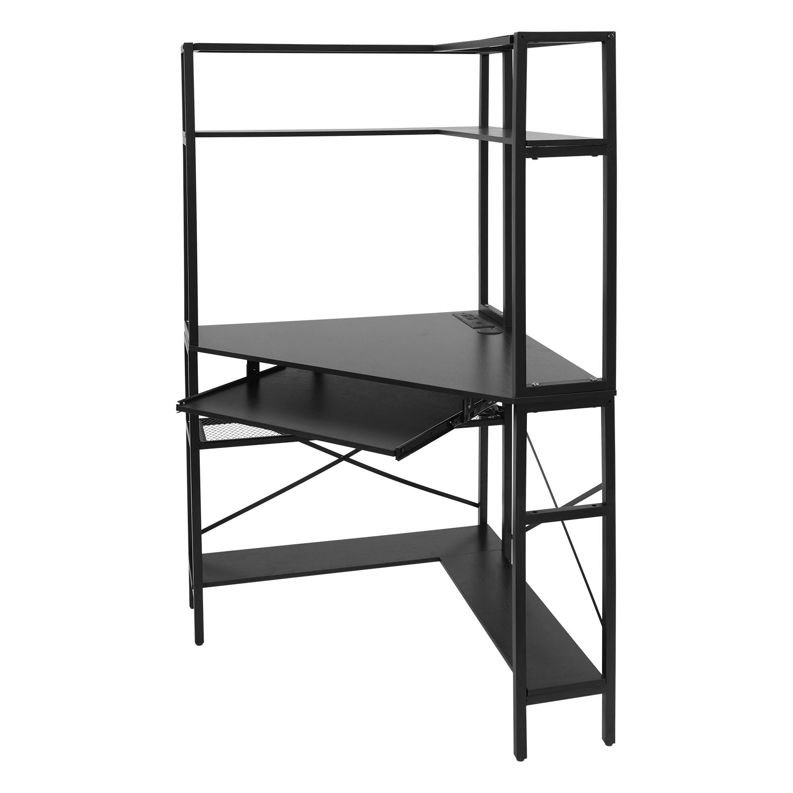 Triangular Corner Computer Des - Desk Setup Corner recension och pris