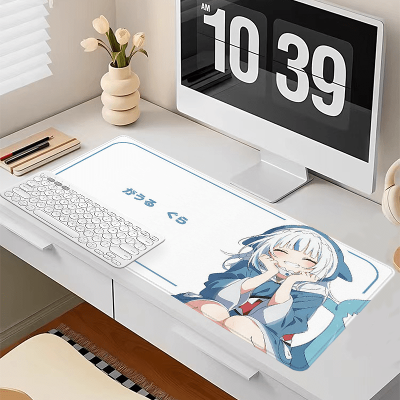Extra Large Cute Shark Hoodie  - Desk Setup Girl recension och pris