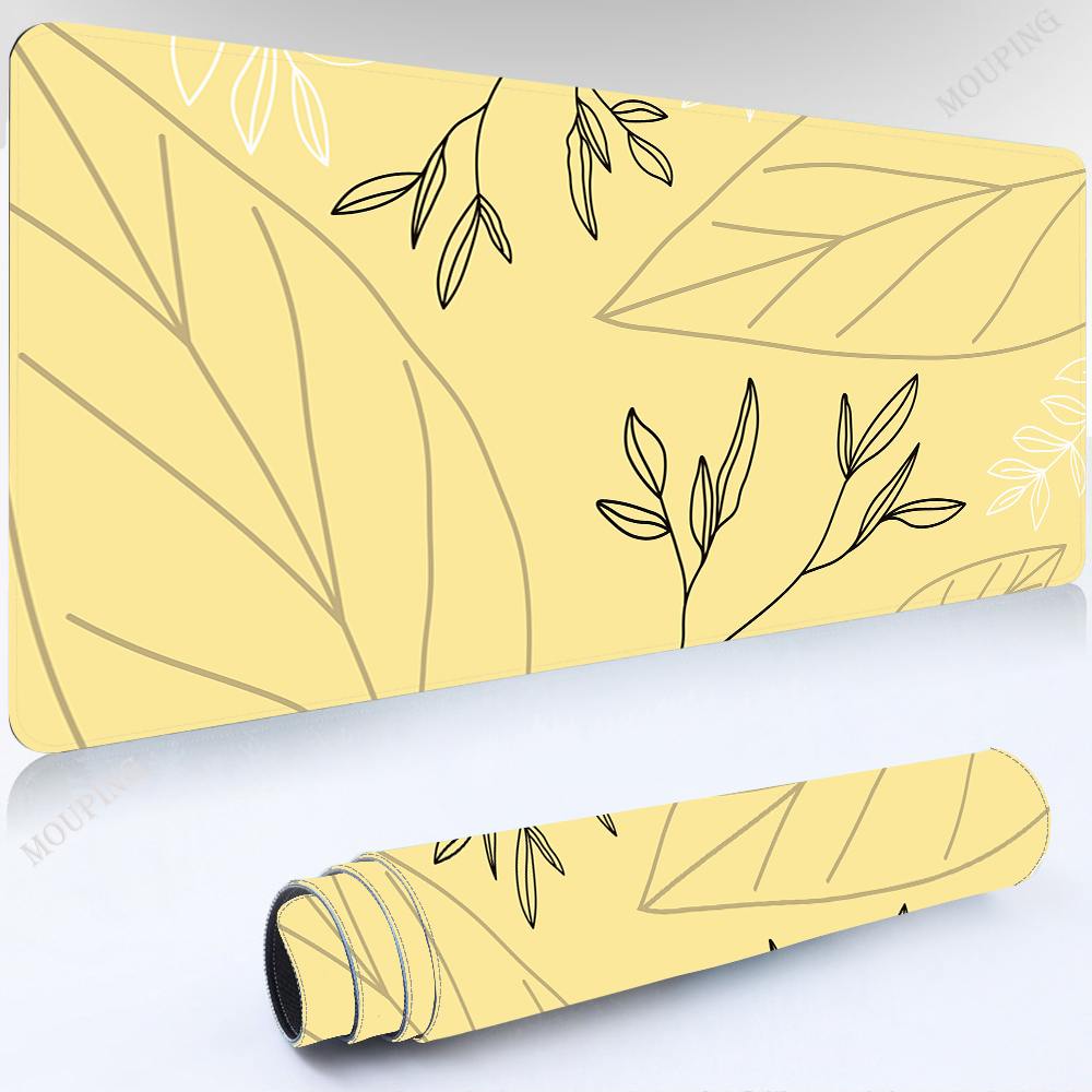 Mausepad Yellow Desk Pad Setup - Yellow Desk Setup recension och pris