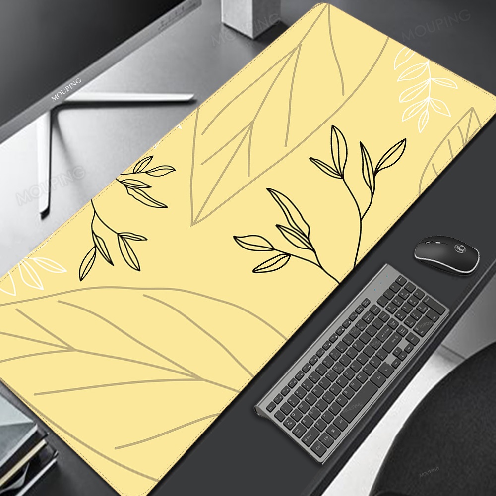Mausepad Yellow Desk Pad Setup - Yellow Desk Setup recension och pris
