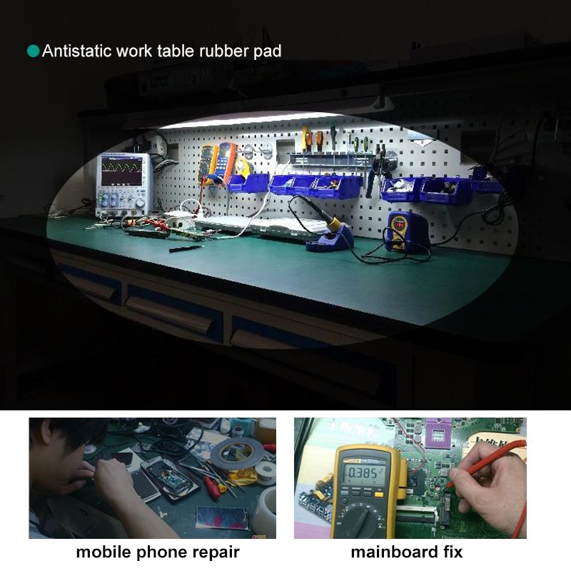 3mm Table Work Mat Anti Static - Rubber Mat Desk recension och pris