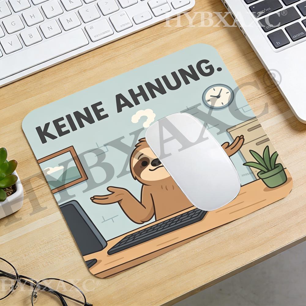 HYBXAXC Funny Sloth Keine Ahnu - Desk Setup For Working From Home recension och pris