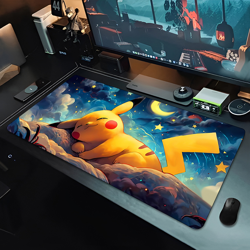 Anime Mouse Pad Cute Pikachu E - Desk Setup Cute recension och pris