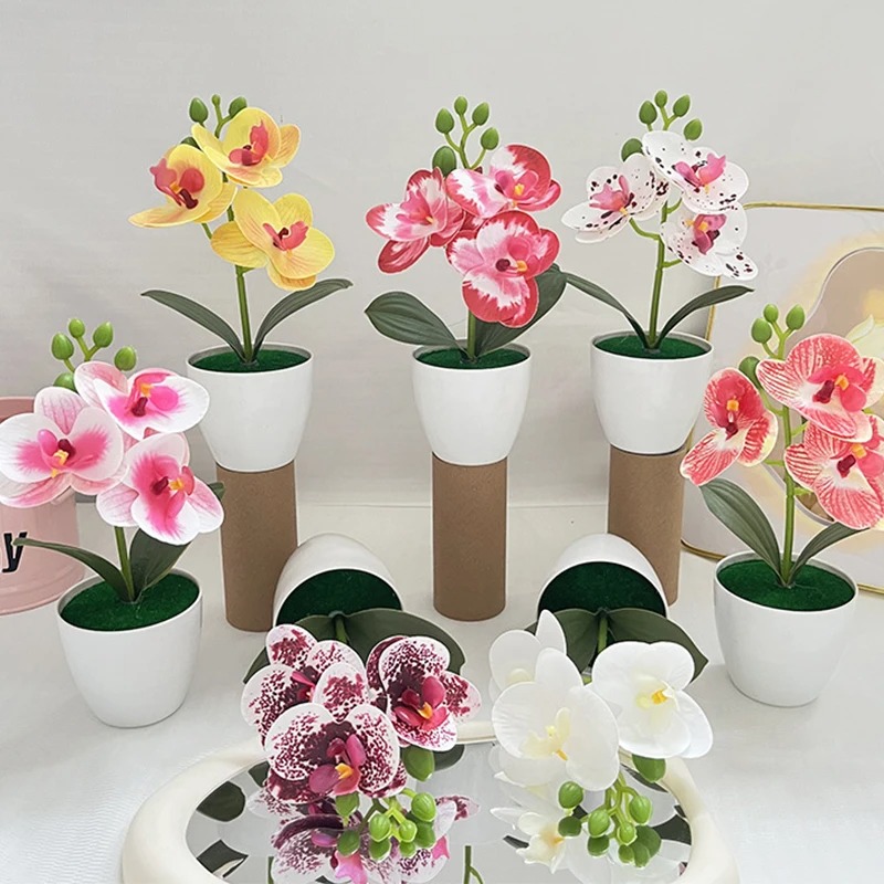 1Pcs 20CM Simulation Plants Po - Desk Setup At Home recension och pris