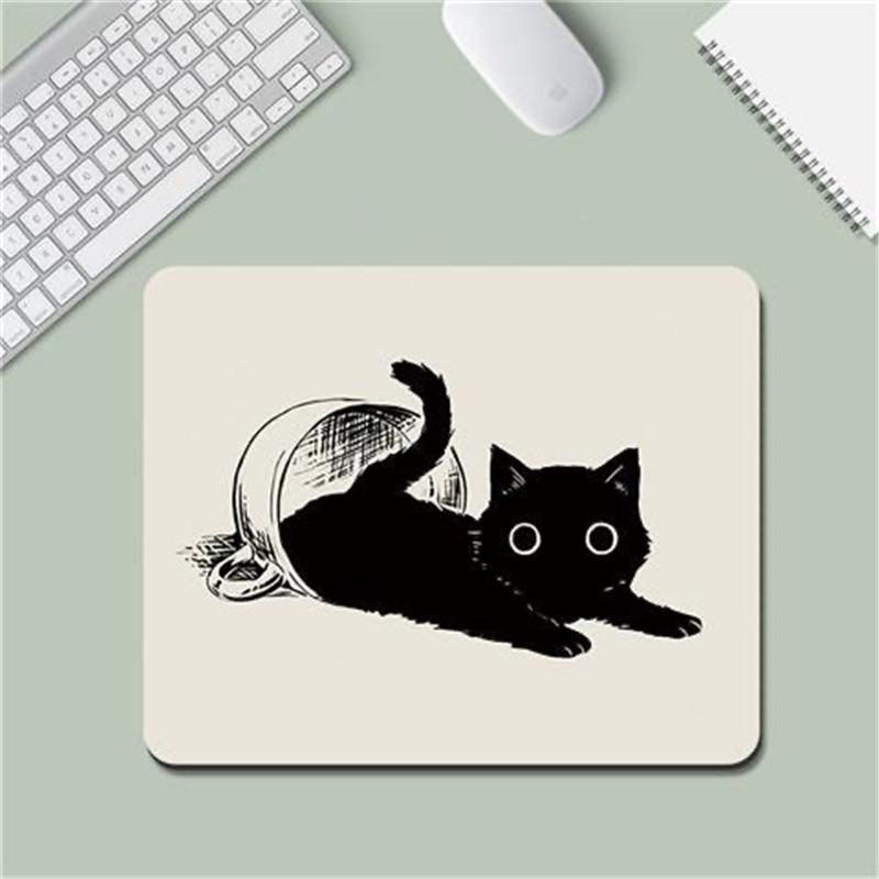 Mouse Mat Cat Mause Pad Cute C - Desk Setup Kawaii recension och pris